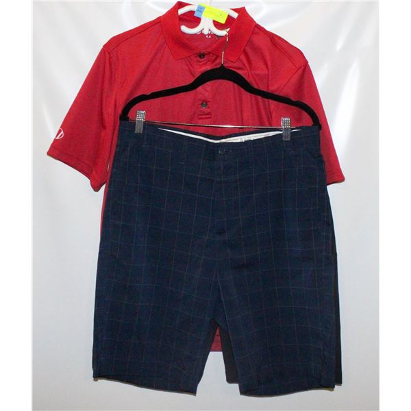 SUNICE MENS MEDIUM SHORTS + TSHIRT