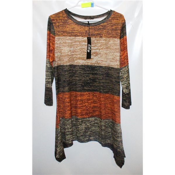 NEW WITH TAGS LADIES TOP SZ L