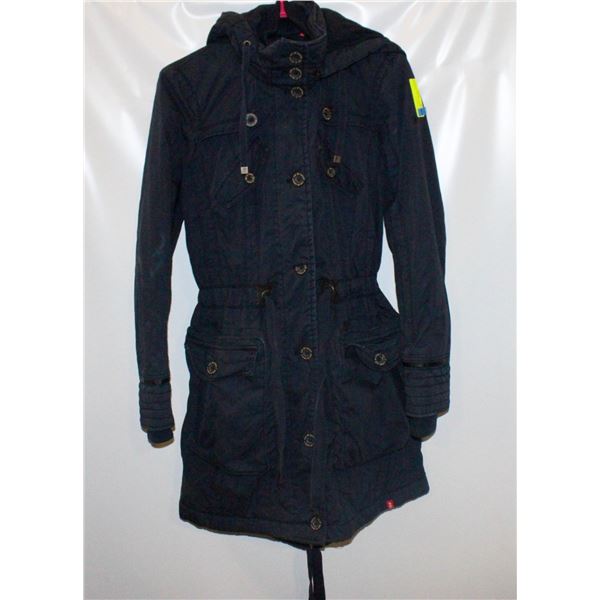 LADIES SMALL EDC BY ESPIRIT LONG ZIP UP