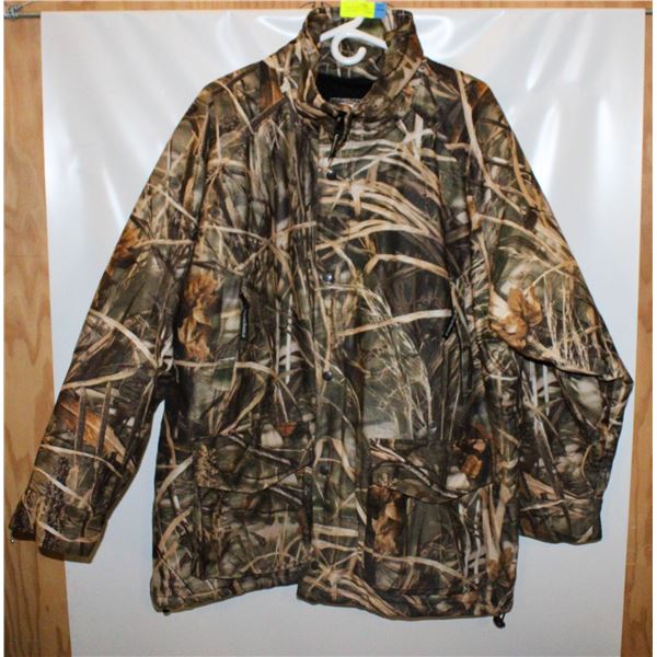 MENS XL ARCTIC SHIELD CAMO WINTER HUNTING JACKET