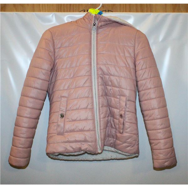 GIRLS SZ 14 MICHAEL KORS PINK INSULATED JACKET