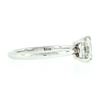 Image 8 : NEW Platinum GIA Certified 1.11 ctw Radiant Cut Diamond Solitaire Engagement Rin