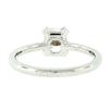 Image 9 : NEW Platinum GIA Certified 1.11 ctw Radiant Cut Diamond Solitaire Engagement Rin
