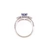 Image 3 : 1.33 ctw Tanzanite, Sapphire, & Diamond Ring - 14KT White Gold