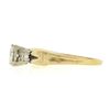 Image 6 : Vintage 14k Two Tone Gold Old European Cut Diamond Solitaire Engagement Ring