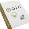 Image 1 : Antique Edwardian 14K Gold GIA 0.78 ctw European Diamond Solitaire Engagement Ri