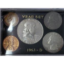 1963-D Silver Year Set (UNC)