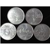 Image 1 : All 5 - 1999-D State Quarters (UNC)
