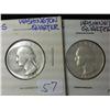 1951-S And 1952 Silver Washington Quarters
