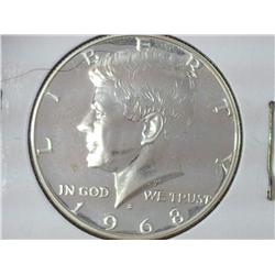 1968-S Kennedy Half Dollar (Gem Proof) 40% Silver