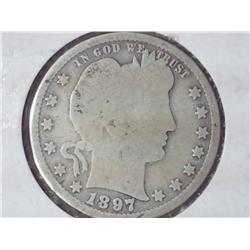 1897 Barber Quarter