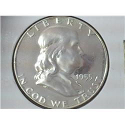 1955 Franklin Half Dollar (Proof)