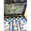 Image 2 : WWII Historic Collection (Coins, Stamps, Medal)