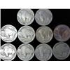 Image 2 : 10 Assorted 1930's Buffalo Nickels