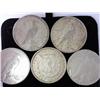 Image 2 : 5 Assorted Silver Dollars