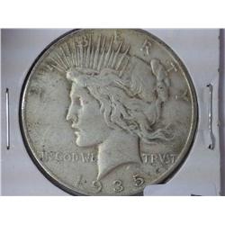 1935-S Peace Silver Dollar