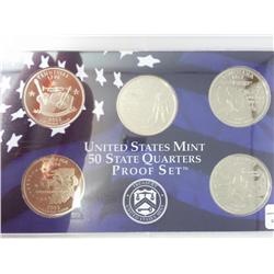 2002 US 50 State Quarters Proof Set (No Box)