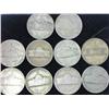 Image 2 : 10 Assorted Jefferson Silver War Nickels