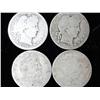 4 Assorted Barber Quarters
