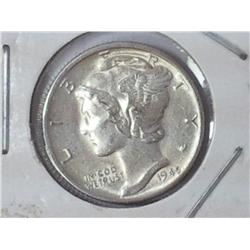 1945-D Mercury Dime (UNC)