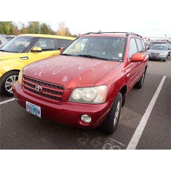 2003 Toyota Highlander