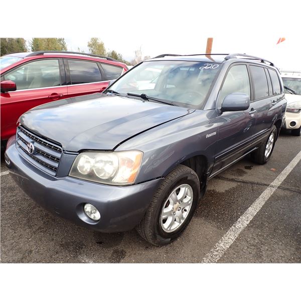 2002 Toyota Highlander