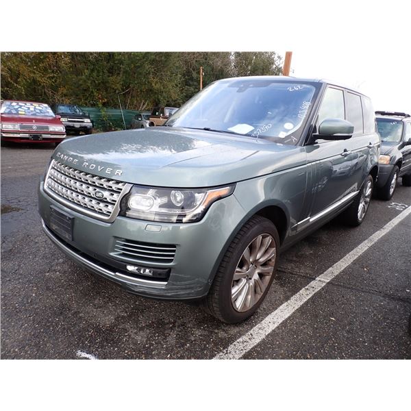 2017 Land Rover Range Rover