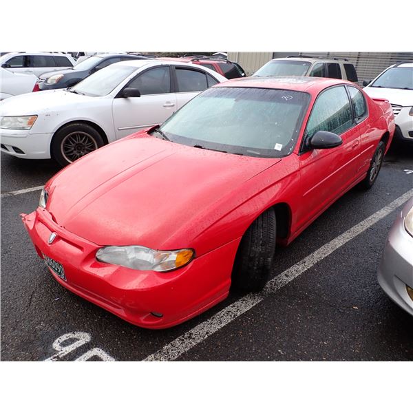 2000 Chevrolet Monte Carlo