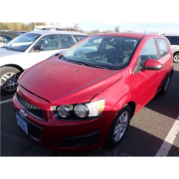 2012 Chevrolet Sonic