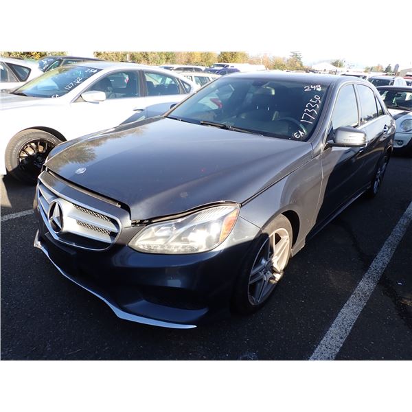2014 Mercedes-Benz E350