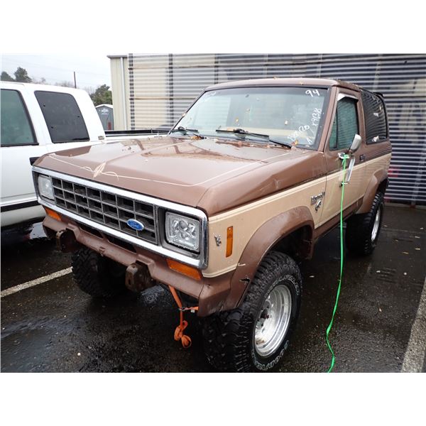 1984 Ford Bronco II
