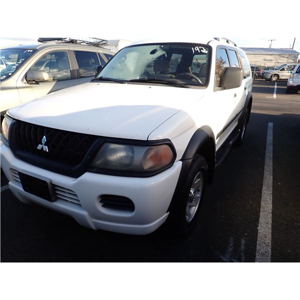 2003 Mitsubishi Montero Sport