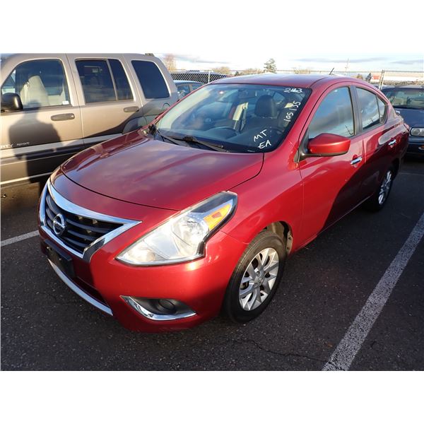 2018 Nissan Versa