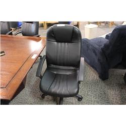 Black Tuffted Highback Task Chairs