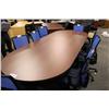 Image 1 : Mahogany 10 Ft Boardroom Table