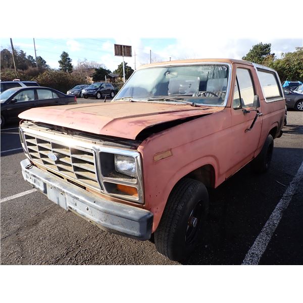 1983 Ford Bronco