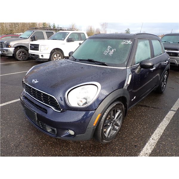 2014 Mini Cooper S Countryman