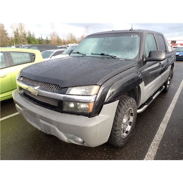 2002 Chevrolet Avalanche