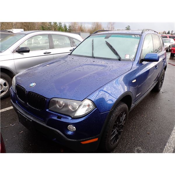 2009 BMW X3