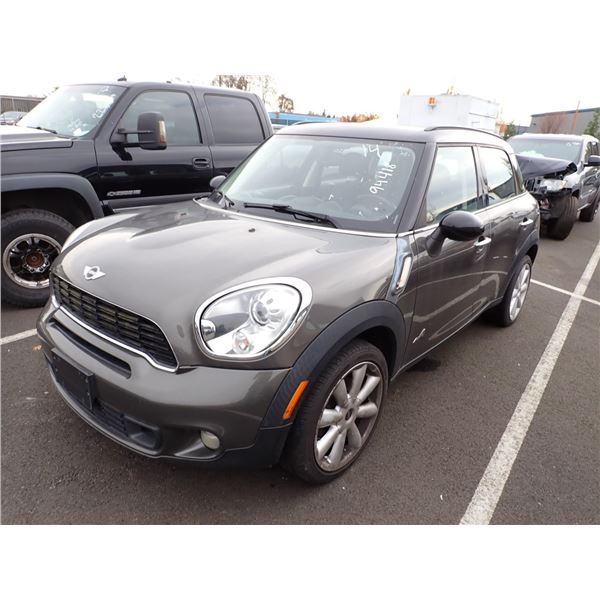 2011 Mini Cooper S Countryman