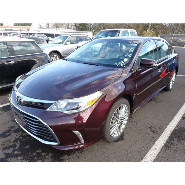 2016 Toyota Avalon