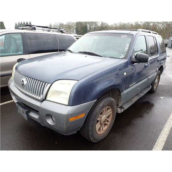 2002 Mercury Mountaineer