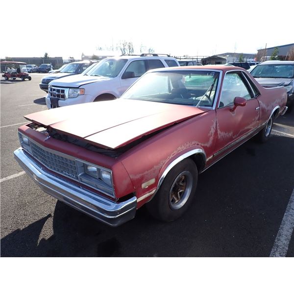 1984 Chevrolet El Camino