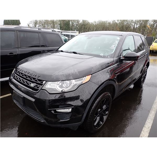 2015 Land Rover Discovery Sport