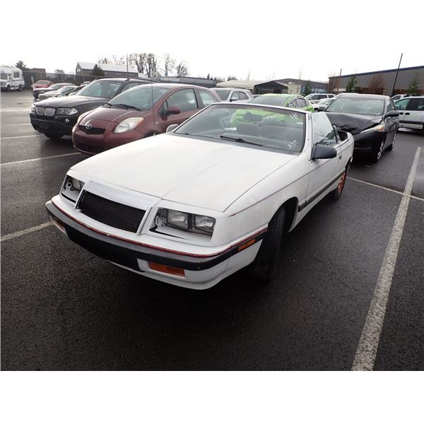 1989 Chrysler LeBaron