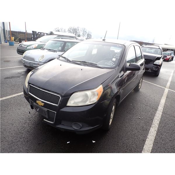 2009 Chevrolet Aveo RUNS WITH MECHANICAL PROBLEMS