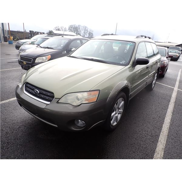 2007 Subaru Outback RUNS WITH MECHANICAL PROBLEMS