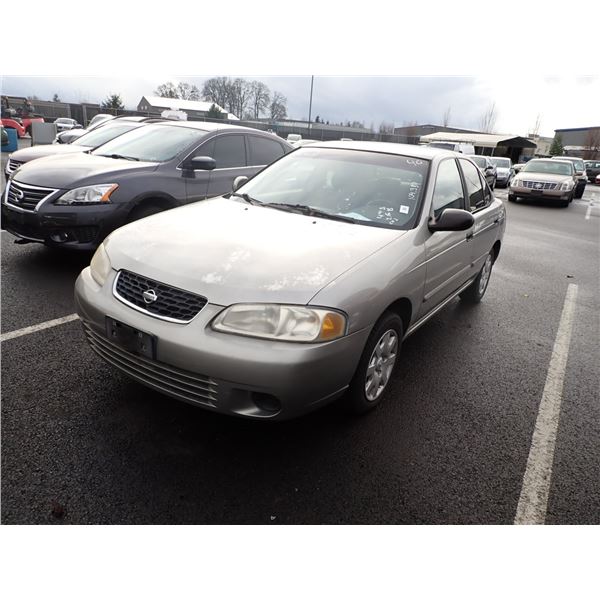 2001 Nissan Sentra RUNS WITH MECHANICAL PROBLEMS