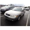 Image 1 : 2001 Nissan Sentra RUNS WITH MECHANICAL PROBLEMS