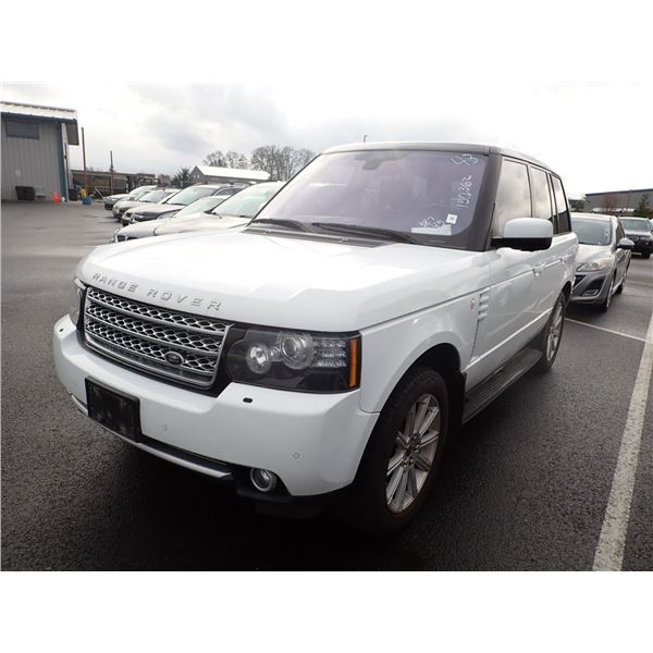 2012 Land Rover Range Rover RUNS WITH MECHANICAL PROBLEMS